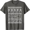 Ugly Christmas Sweater Style Beards Graphic Tee Men Casual Short Sleeve TShirt for Winter