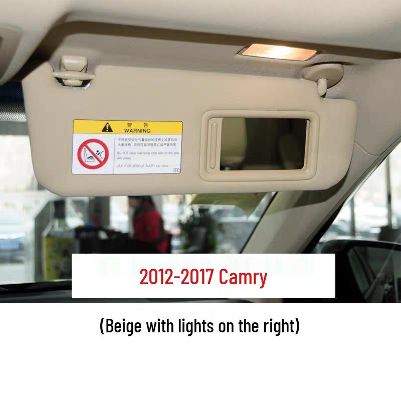 Утолщенный набор зеркал-клипс для макияжа на козырек - 6-е поколение 0611 Camry
