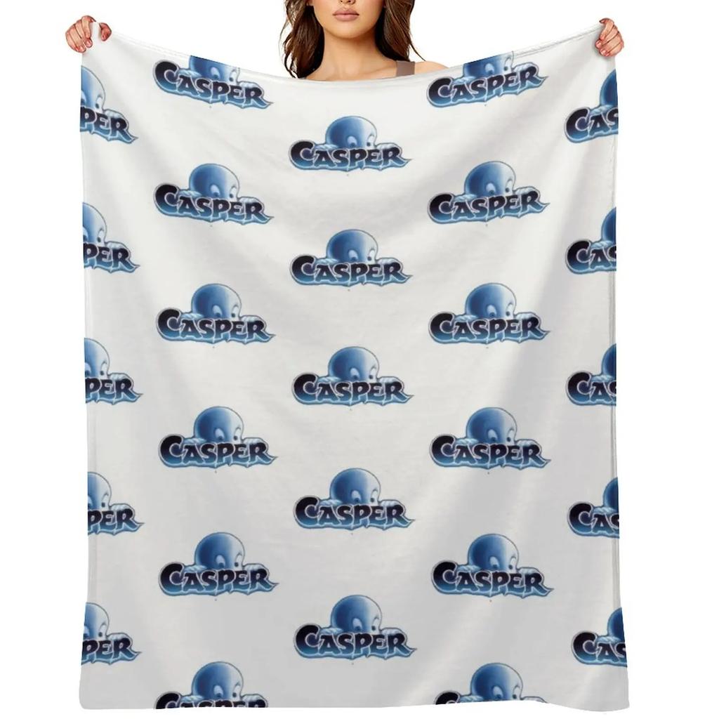 Casper the Friendly Ghost S Movie Throw Blanket Anime Bed Linens Decorative Bed Blankets Christmas Decoration