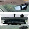1PC 300mm Wide Curve Inner Clip On Rear View Rearview Mirror Universal Car Truck