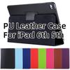 Case for iPad 2017 2018 9.7 Slim Folding Stand Smart Cover Auto Wake PU Leather Case for iPad 6th 5th Generation Tablet Funda