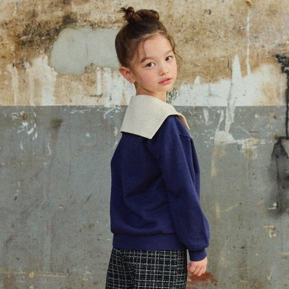 Свитшот Olivean Sailor с простым логотипом, темно-синий