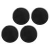 4 Pcs Wheel Center Hub Cap 65mm OD 48mm ID Stylish Universal Fit Easy To Install Wheel Tyre Center Cover Black