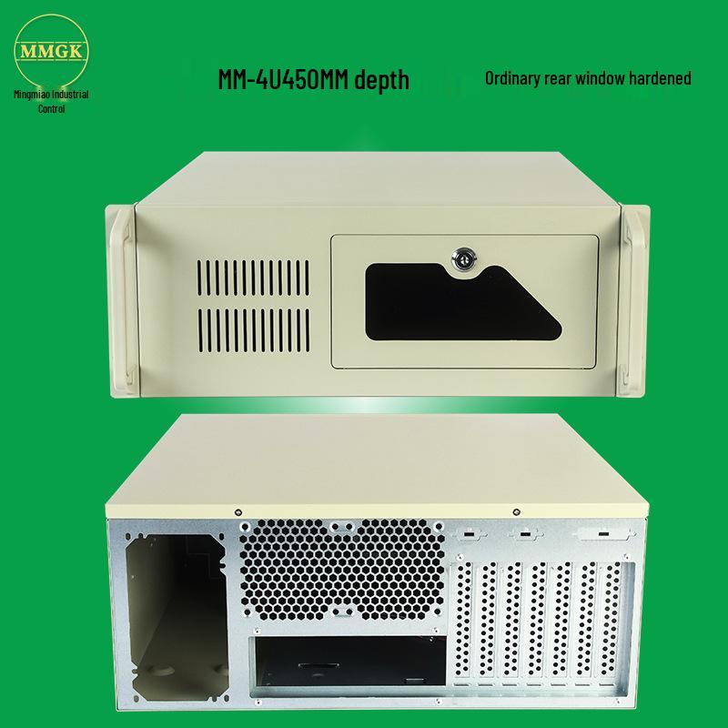 Промышленный 4U 19" Рэковый ПК Шасси, 7 слотов IPC610L450, Толщина 1,2 мм