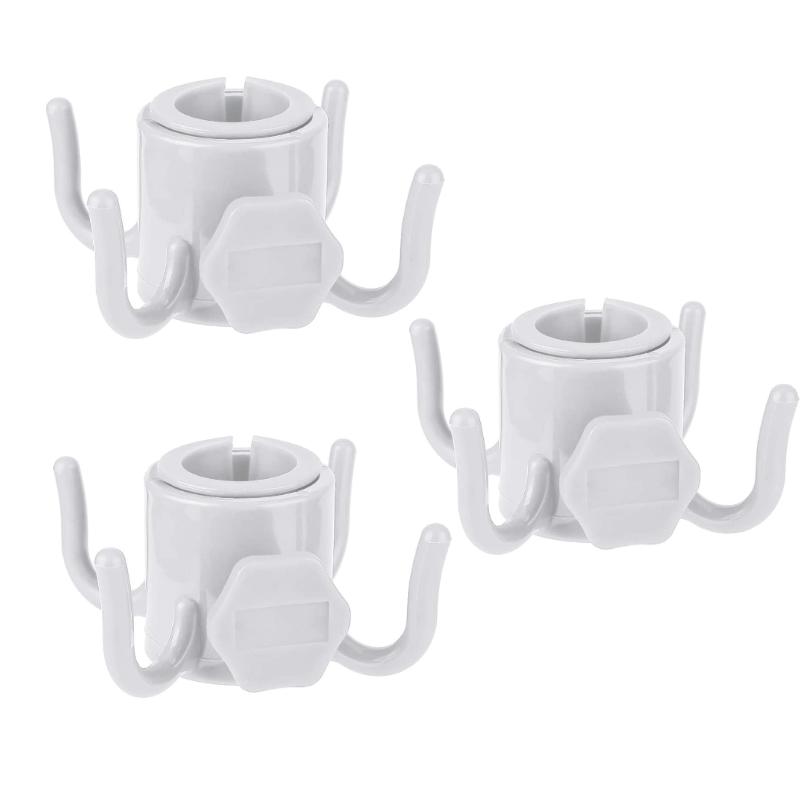 Portable Outdoor Beach Umbrella Hooks Hanger Versatile Space-saving Four-corner Hook Useful Wear-resistant Umbrella Accessories