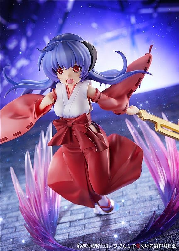 Higurashi When They Cry Graduation Hanyuu Divine Sword Demon Hunter Willow Cherry Blossom Scale Plastic Painted Complete Figure MI05971 ver. 1/7
