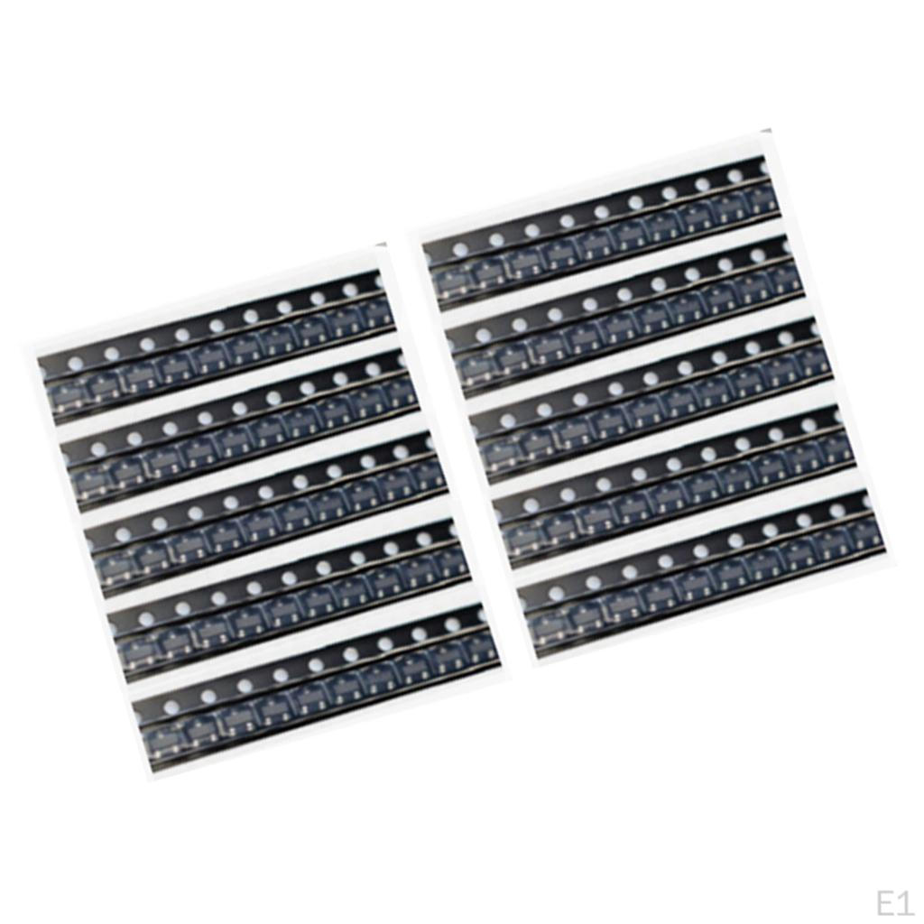 100 Pieces SOT-23 NPN Encapsulate Power Transistors 45V 100mA