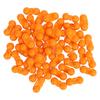 50PCS Fishing Double Rattle Metal Sea Fishing Attractor Bell Beads with Plastic Case for Luring Fish