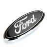 LLI6 17.5/23CM Car Head Cover Emblem Rear Cover Sticker Decoration for Ford Mondeo Fusion Focus Fiesta Kuga Edge Transit Ecosport
