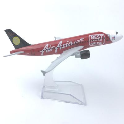 A320 Asian Airways Серия 1:Масштаб 400 16 см Самолет Металлический сплав Авиационный сувенир Реплика Литая модель самолета с подставкой