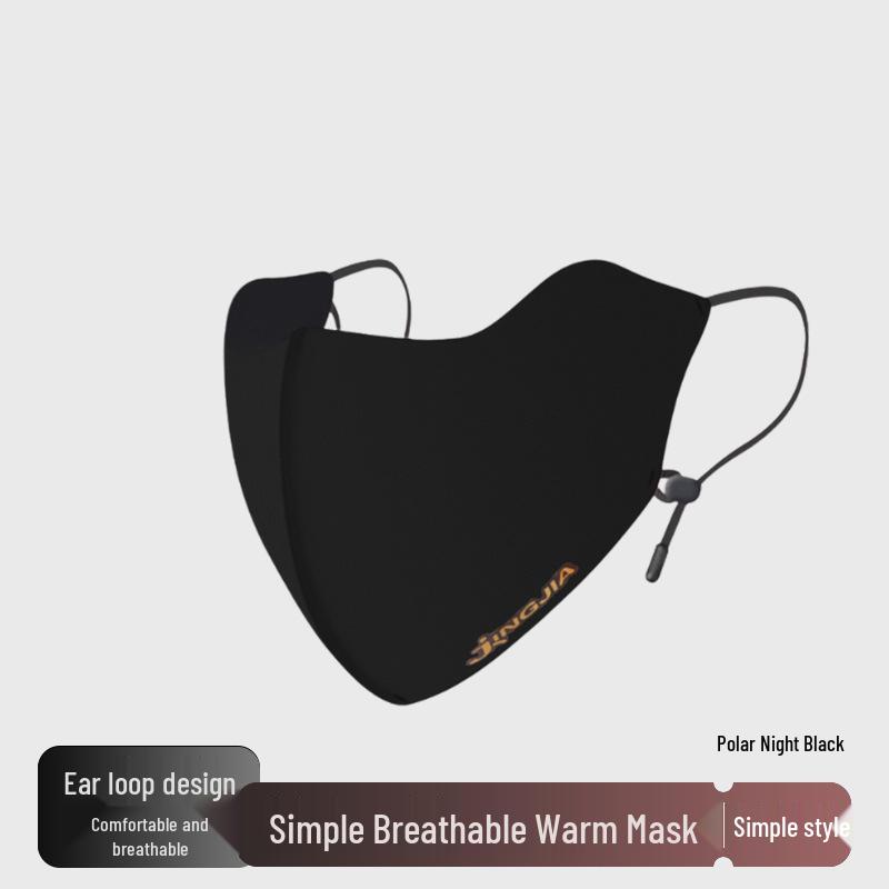 Winter 2025 Women's 3D Curved Breathable Warm Mask with Eye Protection