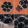 Plastic DIY 3-12mm Black Doll Eyes Bears Eyes Plush Toys Making Dolls Accessories