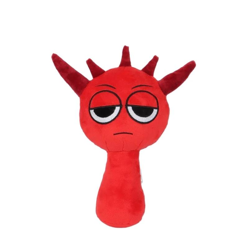 Новые плюшевые игрушки Sprunki Horror Game Toys, мультяшные милые мягкие подушки для детей, подарок на день рождения, Рождество, мягкие детские куклы