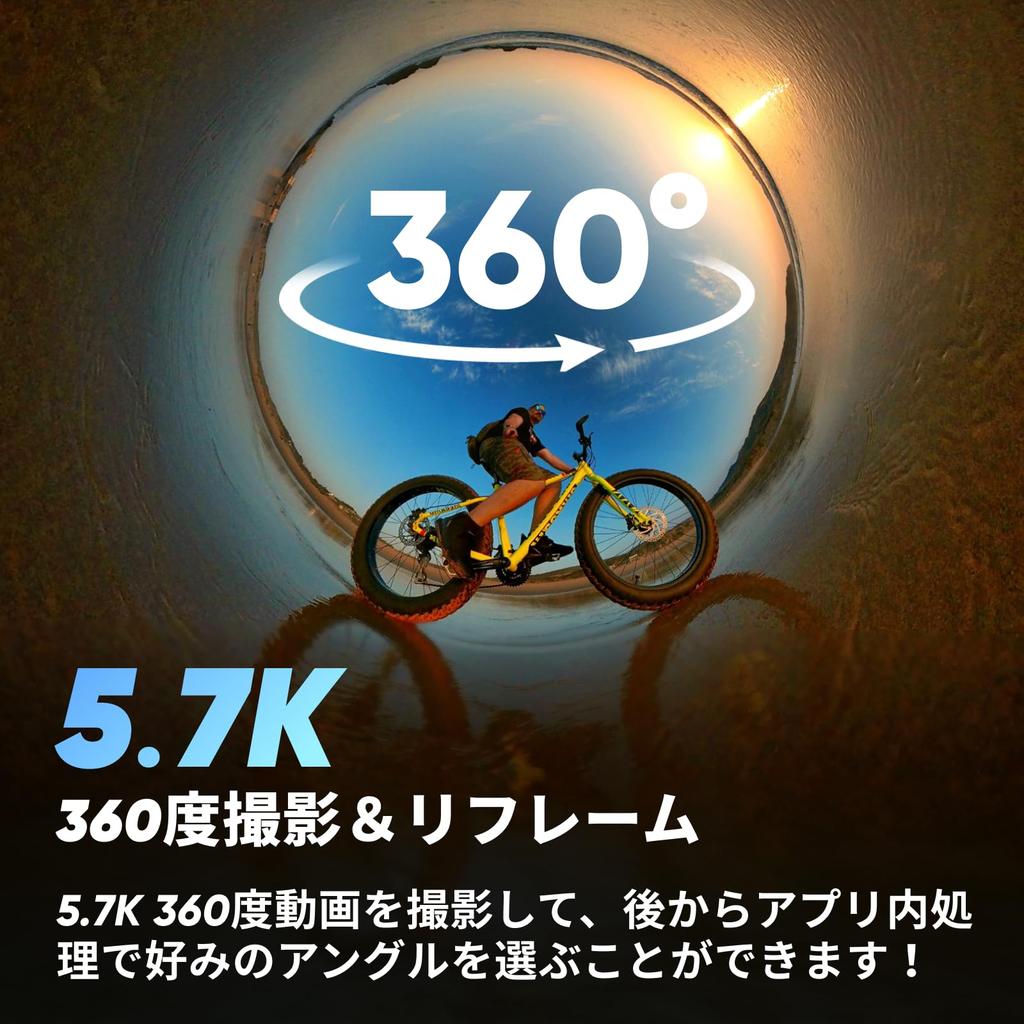 Insta360 X3 72 МП 5,7K 360-градусная экшн-камера IPX8 Веб-камера Создатель