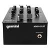 Gemini MXR-01BT 2ch DJ Mixer with Bluetooth Connection Function and Gain & EQ [Domestic Genuine Product]