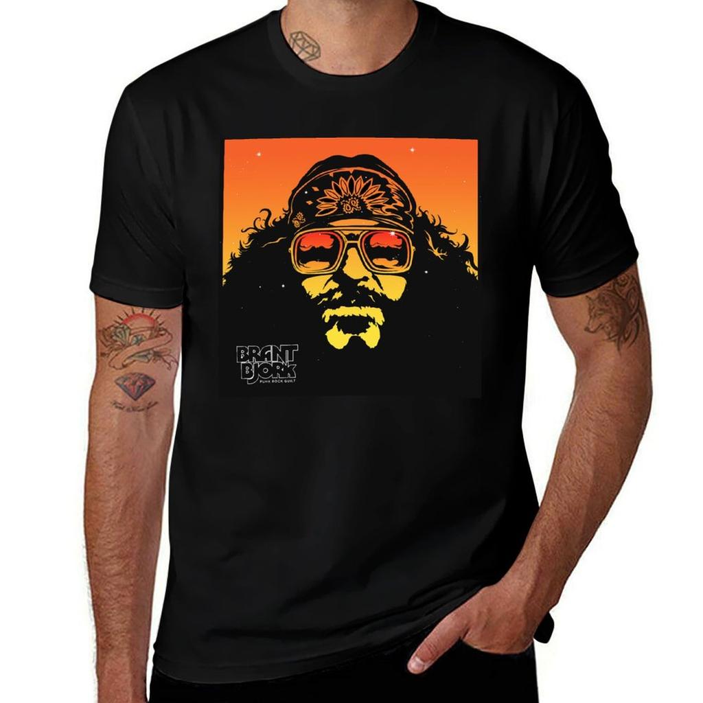 brant bjork T-Shirt Work Wear Short Sleeve T-Shirt