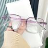 Transparent Square Computer Glasses Frame Women Men Anti Blue Light Rectangle Eyewear Blocking Optical Spectacle Eyeglasses
