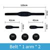 Abdominal Toning Belt EMS Muscle Stimulator Abs Trainer Muscle Toner USB Charge Body Shaping Lose Weight Fat Burn Fitness Unisex