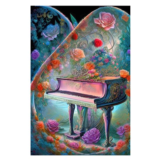 DIY 5D Diamond Art Kit Книжный шкаф Комод Узор Повышение креативности Уменьшение стресса Развивайте терпение Вышивка Мозаика Вышивка крестиком Украшение дома