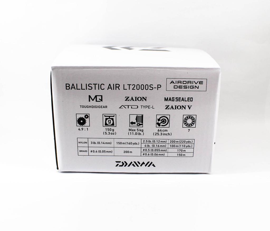 Daiwa Reel Spinning 2025 Ballistic Air LT2000S-P (5259)