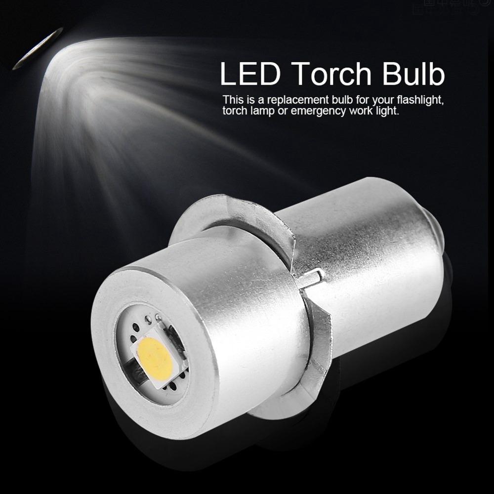 1W P13.5S Bulb 3V/4.5V/6V/9V Torch Lamp Easy LED Flashlight Replacement Bulb  Emergency Work