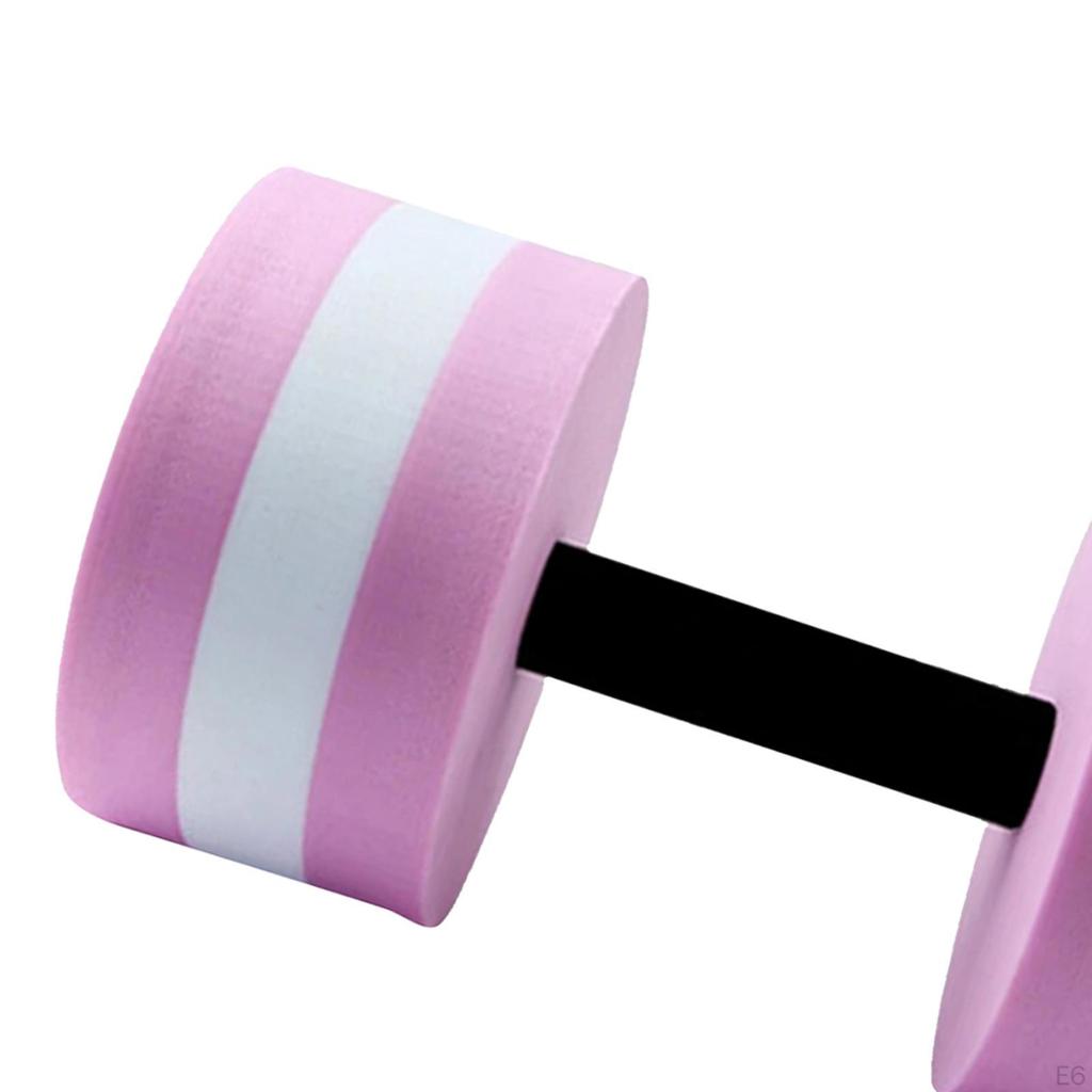 AquaFit Foam Dumbbells - Water Exercise Equipment for Pool Fitness