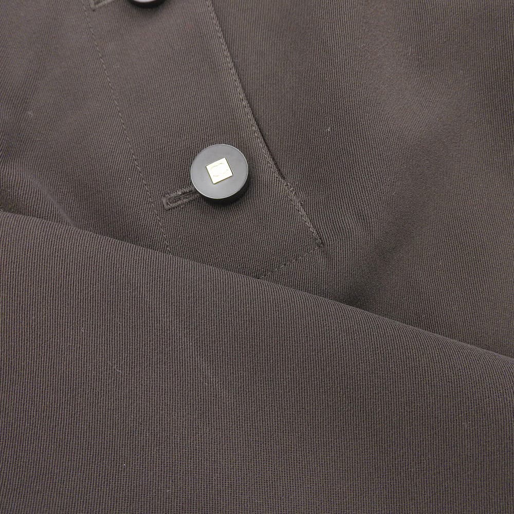 Chanel Юбка на пуговицах с логотипами CC Женская Коричневая Размер 36 P08800 юбка 36 КоричневыйБ/у