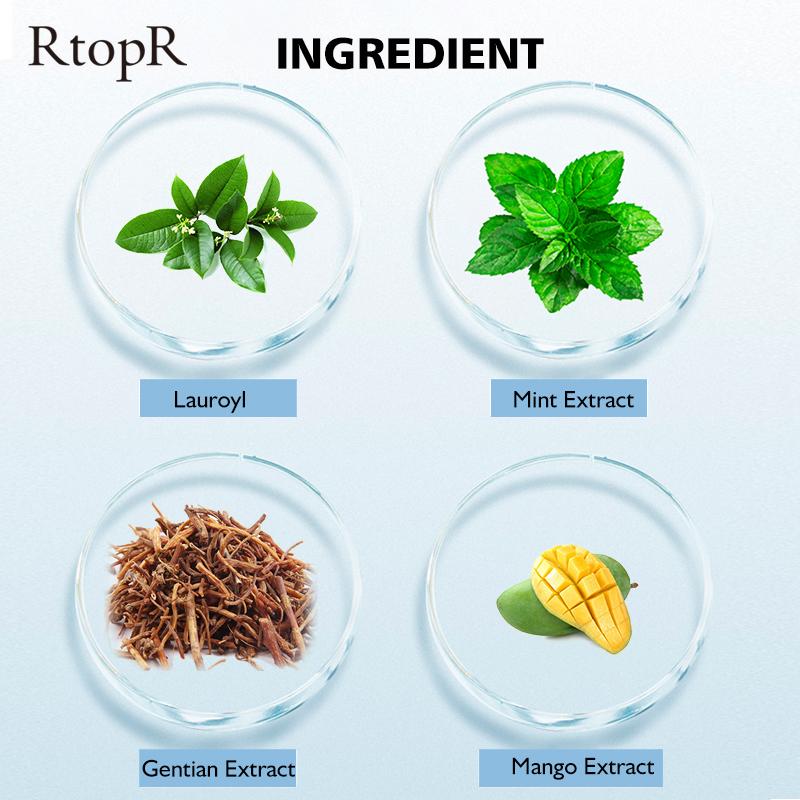 RtopR Mint Teeth Whitening Mousse Dazzle White Teeth Clean Stains Repair Gums Healthy Improve Oral Refreshing