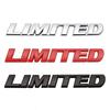 3D Металлические Наклейки-Шильдики на Багажник Автомобиля Для Limited Буквы Эмблема Логотип Grand Cherokee Overland Compass Wrangler Аксессуары