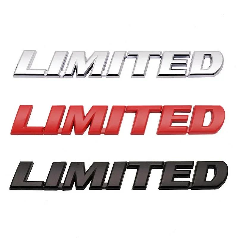 3D Metal Car Trunk Badge Stickers For Jeep Limited Letters Emblem Logo Grand Cherokee Overland Compass Wrangler Accessories ik1