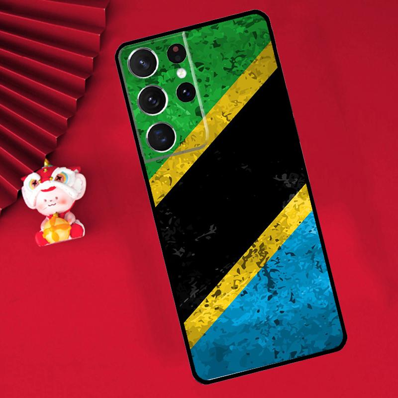 Tanzania National Flag Case For Samsung Galaxy S24 S26 Ultra S21 S22 S20 S23 S25 Ultra Plus S10 S25 FE Cover Funda