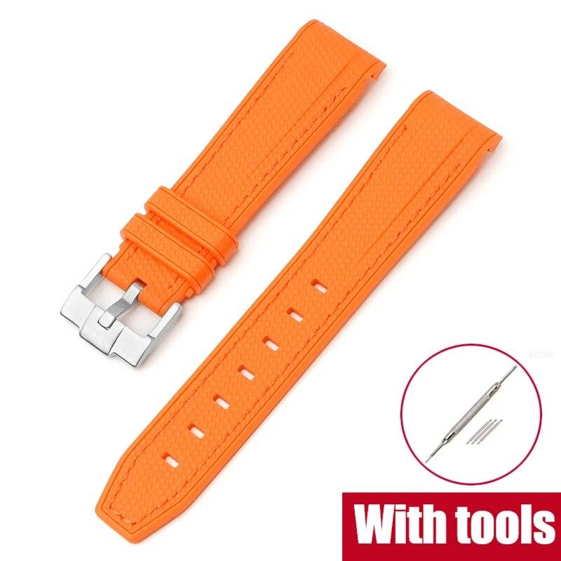 Silicone Strap for Swatch X Omega Moonswatch Stainless Steel Buckle 20mm 22mm Men Women Soft Waterproof Replace Watch Band