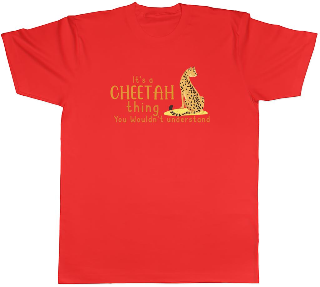 Cheetah Thing Unisexs TShirt Animal Forest Wildlife Tee Gift