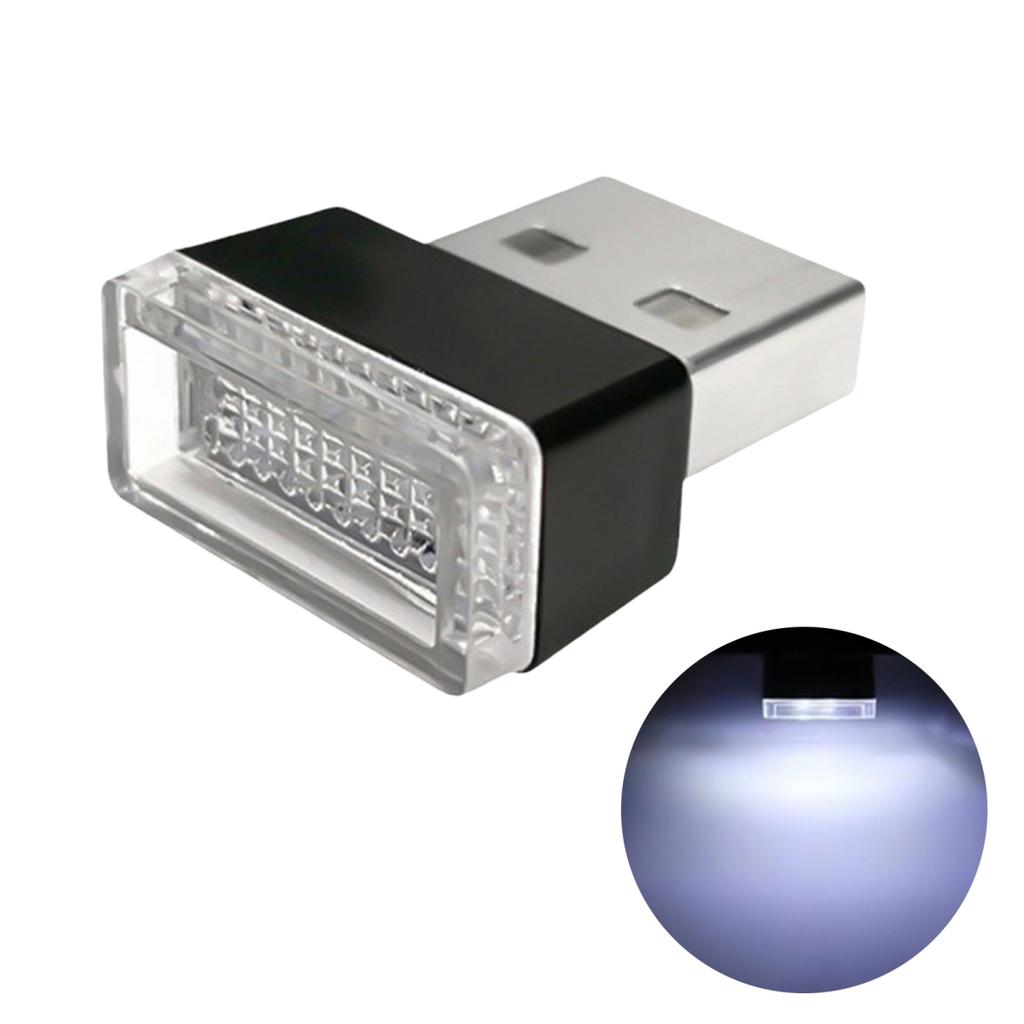 Yousheng Car Atmosphere Lights USB LED Ambient Lighting Plug-in USB Decor Night Light Universal Auto Interior Accessories