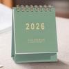 Настольный календарь 2025-2026 Маленький планировщик Календарь для стола Ежедневные принадлежности для планирования Задачи Встречи Свидания Домашняя учеба