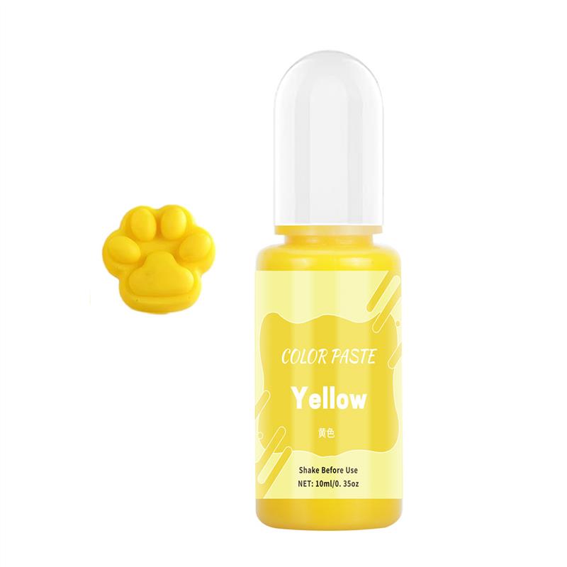 10 мл смоляной формовочный пигмент для литья под давлением художественные ремесла краска на водной основе краситель для латексной краски/гипса/цемента окрашивание