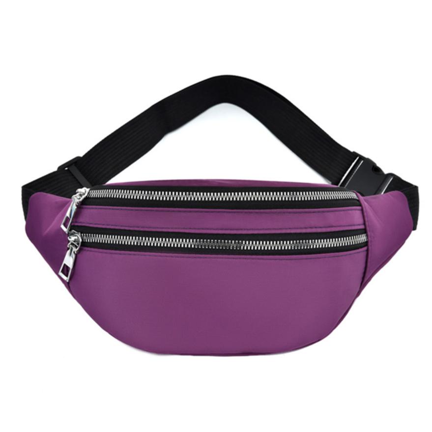 Women Waist Bag Oxford Men Banana Bag Ladies Coin Purse Belly Bag Coin Purse AVE