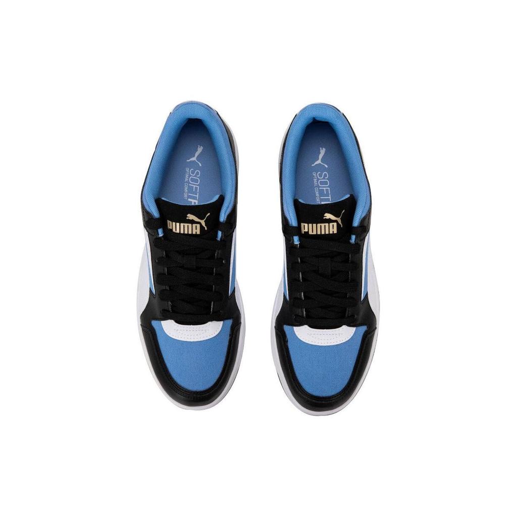 Puma Rebound Joy Low CV Comfortable Wrap Low-Top Sneakers Unisex Sneakers Blue Black 391077-03