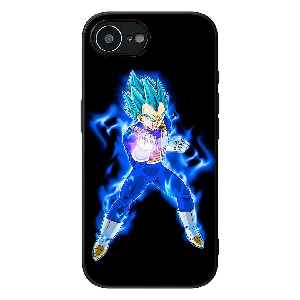 Cover for Samsung Galaxy S25 S24 S23 FE Plus Ultra S7 Edge A16 A15 5G s25+ Coque Phone Case Super Dragon Son Gokus Ball Vegeta