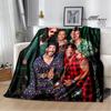 Плед с принтом группы BSB Backstreet Boys, плед для пикника, фланелевый, теплый, мягкий, уютный, для дома, путешествий, подарок на день рождения