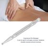 Manual Acupressure Pen Stainless Steel Deep Tissue Massage Guasha Reflexology Pressing Point Massager for Hands Feet BJ006