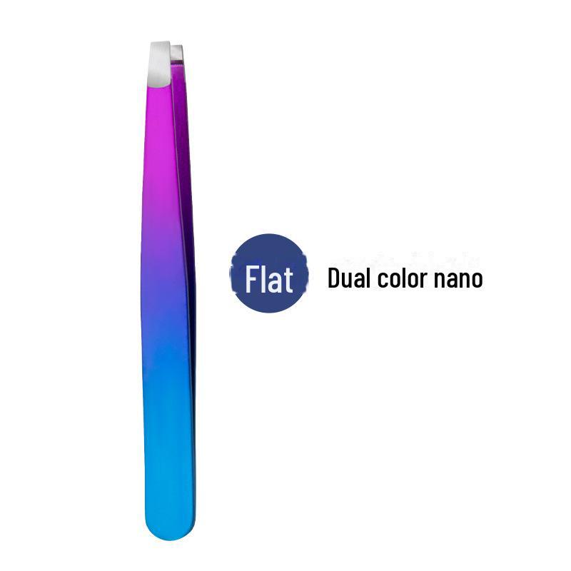 Пинцет для бровей из нержавеющей стали толщиной 1,2 мм со скошенной кромкой для точного удаления волос