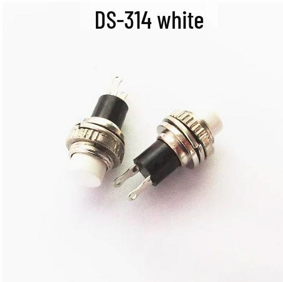 10MM Non-locking Self-reset Doorbell/Horn Button Switch DS-316/314