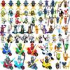 MINISO Anime Characters 24 Pieces Ninjago Mini Figure Building Block Toys Mini Doll Doll Figure Block Kids Toys Birthday Gifts
