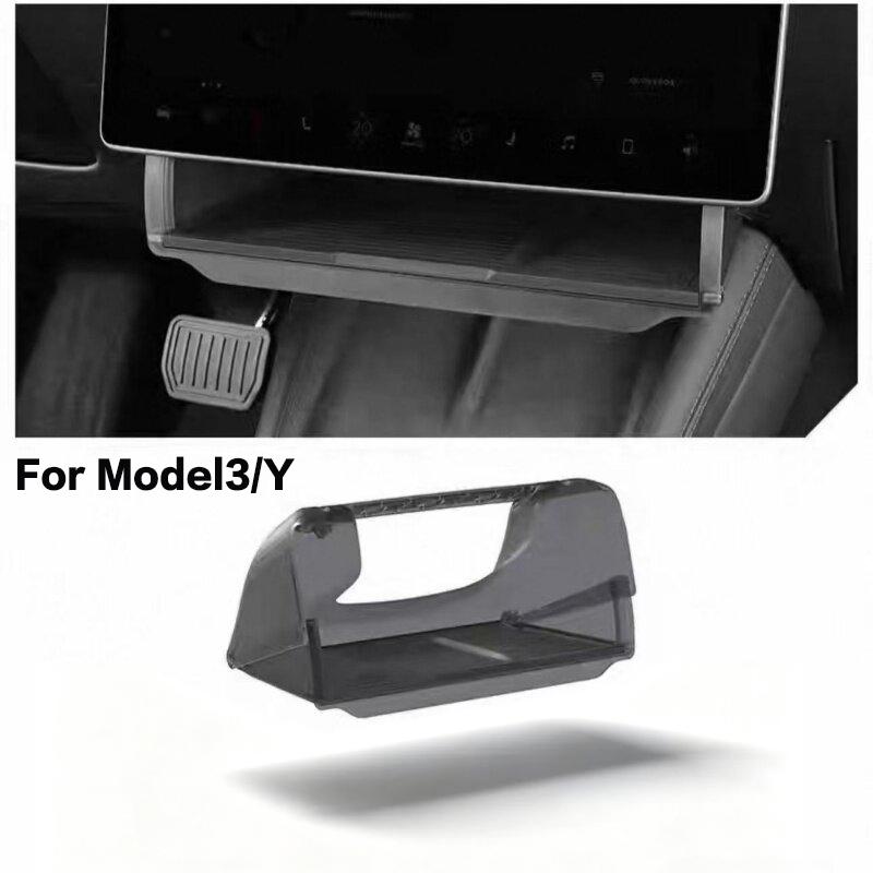 Для Model Y/3 Highland Model Y Juniper Скрытый Органайзер-лоток для Хранения под Центральным Экраном Автомобильные Аксессуары