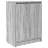 Shoe Cabinet Grey Sonoma 57 x 34 x 76 cm Engineered Wood