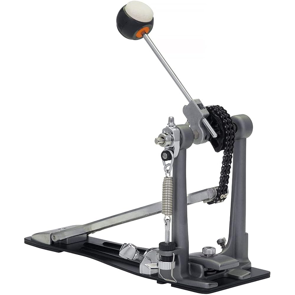 Pearl P-1030 Pearl Drum Single Pedal Eliminator Solo “BLACK” Round Cam Duo Beater