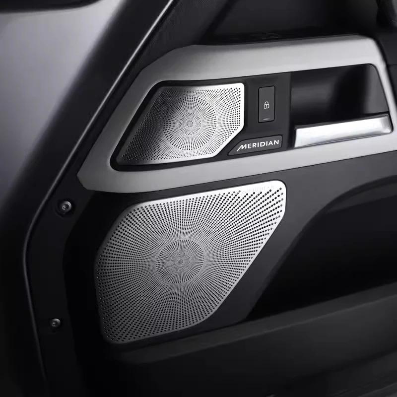 For Land Rover Defender 110 2020-2024 Accessories Car Loudspeaker Decoration Door Horn Cover Speaker Net Protection