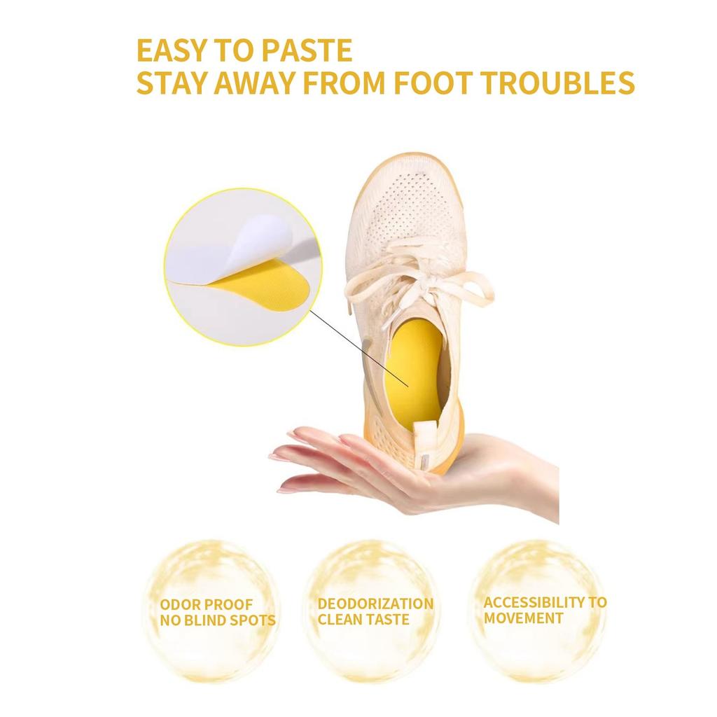 Наклейки для удаления запаха ног, наклейки, впитывание пота ногами, удаление свежего запаха