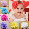 Baby Infant Toddler Girls' Flower Headband Floral Elastic Hair Band Headdress